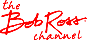 The Cineverse Bob Ross Channel logo.